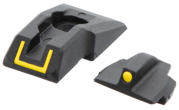 Picture of Ruger 90649 Security 9 Sight Set  Black/Yellow