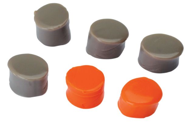 Picture of Walker's GWPSILPLGOFDE Silicone Putty  32 dB In The Ear  Flat Dark Earth/Orange Adult 3 Pack