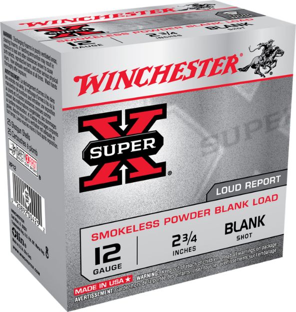 Picture of Winchester Ammo XP12 Super X Blank 12Gauge 2.75" 25 Per Box/10 Case