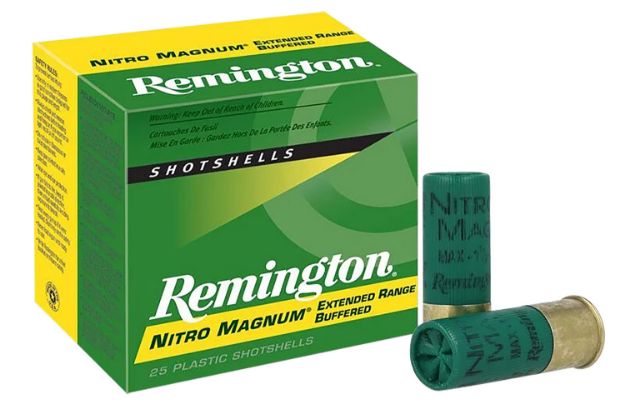 Picture of Remington Ammunition 26676 Nitro Magnum  12Gauge 2.75" 1 1/2oz 2Shot 25 Per Box/10 Case