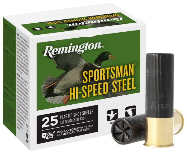 Picture of Remington Ammunition 20900 Sportsman Hi-Speed Steel 12Gauge 3" 1 3/8oz BBShot 25 Per Box/10 Case