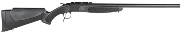 Picture of CVA CR4911 Scout  Full Size 35 Whelen 1 Shot, 25" Matte Blued Steel Barrel & Receiver, Black Fixed Synthetic Stock, Right Hand