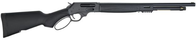 Picture of Henry H018X410 Lever X Model 410 Gauge with 19.80" Barrel, 2.5" Chamber, 5+1 Capacity, Blued Metal Finish & Black Synthetic Stock Ambidextrous Hand (Full Size)