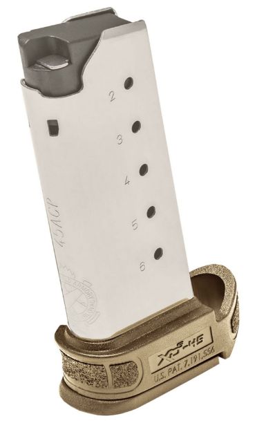 Picture of Springfield Armory XDSG5006FDE XD-S Mod2 6rd Extended 45 ACP Stainless Steel