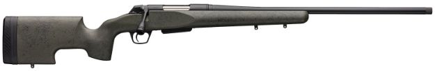 Picture of Winchester Guns 535732290 XPR SR 308 Win Caliber with 3+1 Capacity, 22" Threaded Barrel, Black Perma-Cote Metal Finish & Black Webbed Green Grayboe Renegade Long Range Stock Right Hand (Full Size)