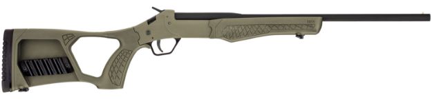 Picture of Rossi SSP1OD Tuffy Single Shot Youth 410 Gauge Break Open 3" 1rd 18.50" Matte Black Barrel, Matte Black Steel Receiver, OD Green Thumbhole Stock w/Shell Holder, Right Hand