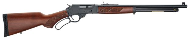 Picture of Henry H018G410R Side Gate  Full Size 410 Bore Lever 2.50" 6+1 19.75" Blued Steel Barrel, Blued Drilled & Tapped Steel Receiver, Fixed American Walnut Stock, Right Hand