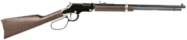 Picture of Henry H004L Golden Boy Large Loop 22 Short, 22 Long or 22 LR Caliber with 16 LR/21 Short Capacity, 20" Blued Barrel, Brasslite Metal Finish & American Walnut Stock Right Hand (Full Size)