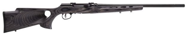 Picture of Savage Arms 47800 A17 Sporter Semi-Auto 17 WSM Caliber with 8+1 Capacity, 22" Barrel, Satin Black Metal Finish & Fixed Thumbhole Gray Laminate Stock Right Hand (Full Size)