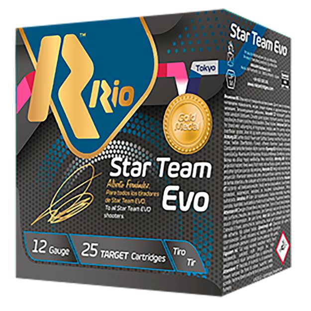 Picture of Rio Ammunition STT28LT75 Star Team EVO  12Gauge 2.75" 1oz 7.5Shot 25 Per Box/10 Case