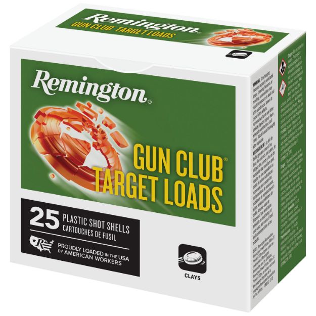 Picture of Remington Ammunition R20035 Gun Club  12Gauge 2.75" 1oz 7.5Shot 25 Per Box/10 Case