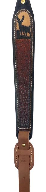 Picture of Hunter Company 103 Cobra  Leather/Suede with Deer Design, Quick Adjust