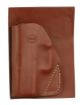 Picture of Hunter Company 2500-9 Pocket  Pocket Size 9 Chestnut Tan Leather Fits S&W Bodyguard 380 w/Integral Laser Sight Right Hand