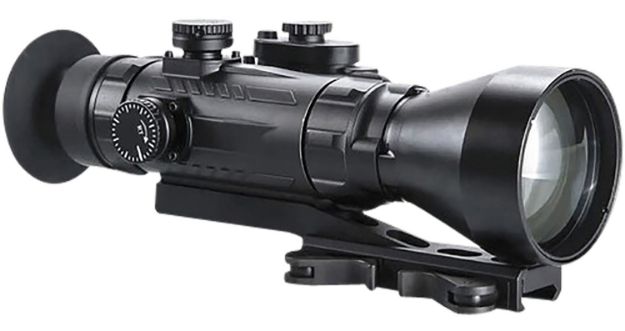 Picture of AGM Global Vision 15WP4423474111 Wolverine Pro-4 3APW Night Vision Rifle Scope Matte Black 4x70mm Gen 3 Auto-Gated White Phosphor Illuminated Red Chevron w/Ballistic Drop Reticle