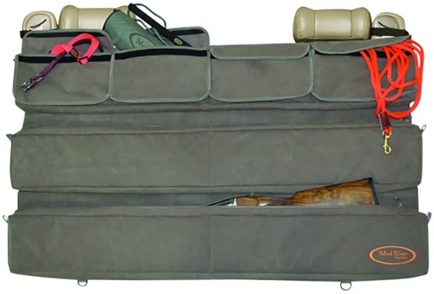 Picture of Mud River 18500 Truck Seat Organizer  Brown Nylon/Poly Pique