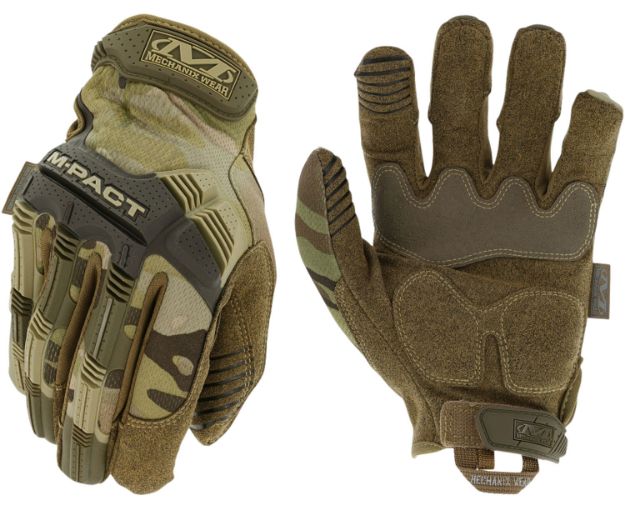 Picture of Mechanix Wear MPT78008 M-Pact  Multi-Cam Synthetic Leather Small TPR Closure