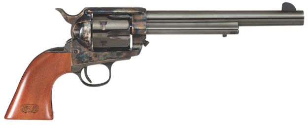 Picture of Cimarron PP514M00HN U.S. Calvary Henry Nettleton 45 Colt (LC) 6 Shot, 7.50" Blued Steel Barrel & Cylinder, Color Case Hardened Steel Frame, Walnut Grip, Exposed Hammer