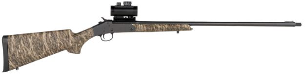 Picture of Stevens 57663 301 Turkey XP 410 Gauge with 26" Barrel, 3" Chamber, 1rd Capacity, Matte Black Metal Finish & Mossy Oak Bottomland Stock Right Hand Includes 1x30mm Red Dot