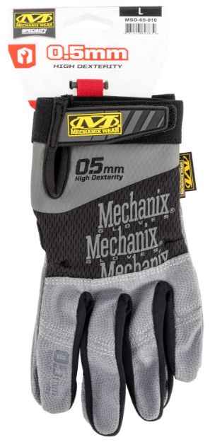 Picture of Mechanix Wear MSD-05-010 Specialty 0.5 High-Dexterity Black/White Suede Large