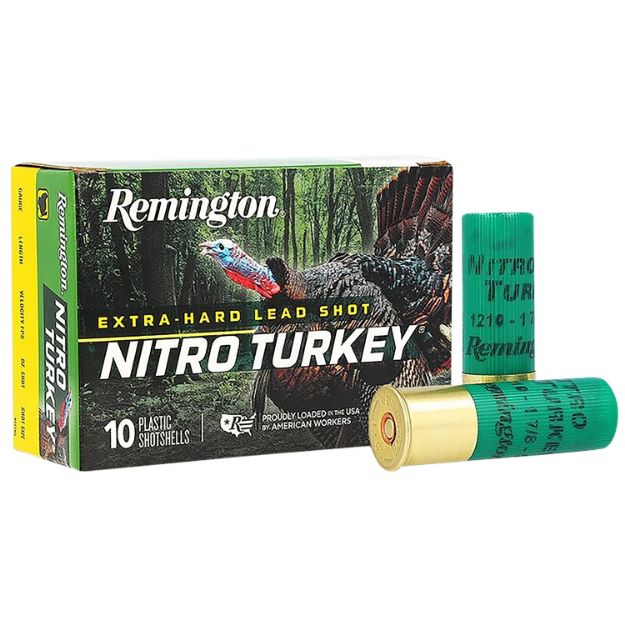 Picture of Remington Ammunition 26710 Nitro Turkey  12Gauge 3.50" 2oz 4Shot 10 Per Box/10 Case