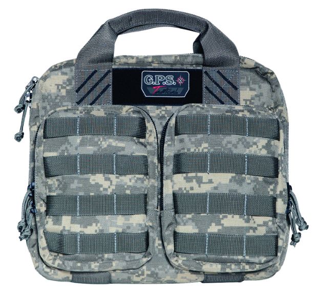 Picture of GPS Bags T1410PCD Tactical Double +2 Fall Digital 1000D Nylon Teflon Coating Holds 4 Handguns