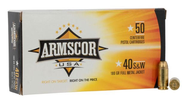 Picture of Armscor FAC402N USA  40S&W 180gr Full Metal Jacket 50 Per Box/20 Case