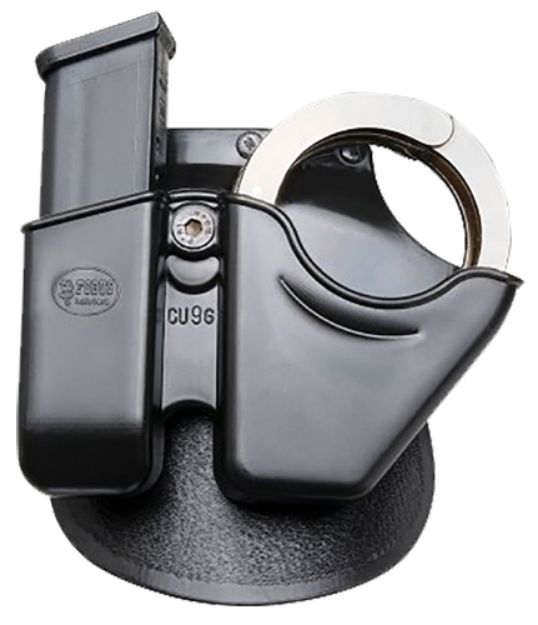 Picture of Fobus CU9G Combo Pouch  9mm Luger 40 S&W 357 Mag Glock/H&K Plastic Black Paddle