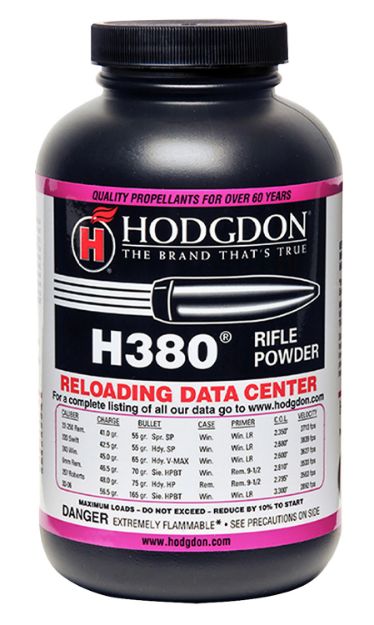 Picture of Hodgdon 3801 H380  Rifle Powder Multi-Caliber 1 lb