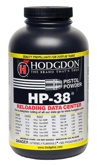 Picture of Hodgdon P381 Spherical HP38 Smokeless Handgun 1 lb