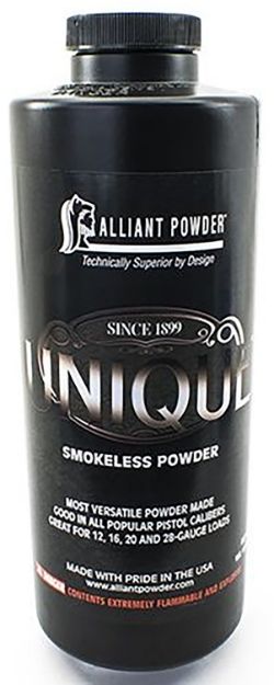 Picture of Alliant Powder UNIQUE Shotgun/Pistol Powder Unique Pistol/Shotgun Multi-Gauge 1 lb