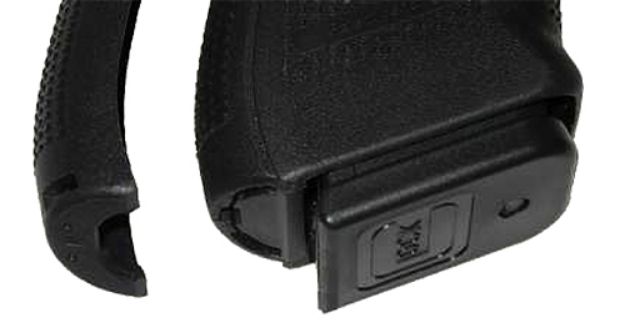 Picture of Pearce Grip PGG4MF Grip Frame Insert  Compatible w/Glock Gen4 & Gen5 17/18/19/22/23/24/31/32/34/35/37/38/44/45, Black Polymer