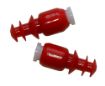 Picture of Radians CF7000BP Cease Fire Earplugs Baffle In Ear Red Adult 1 Pair