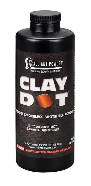 Picture of Alliant Powder CLAYDOT Shotshell Powder Clay Dot Shotgun 12 Gauge 1 lb