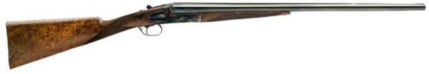 Picture of Dickinson SX2026D Plantation  20 Gauge with 26" Black Barrel, 3" Chamber, 2rd Capacity, Color Case Hardened Metal Finish, Oil Turkish Walnut Stock & Double Trigger Right Hand (Full Size)