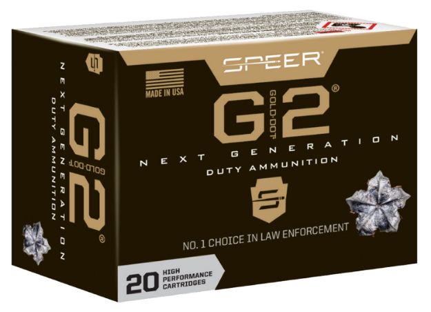 Picture of Speer 23999 Gold Dot G2 40S&W 180gr 20 Per Box/10 Case