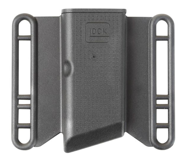 Picture of Glock MP033612 Mag Pouch  OWB Black Polymer, Belt Slide Mount Up To 2.25" Wide, Fits Glock 42 Magazines Only