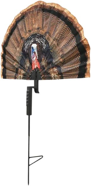 Picture of Mojo Outdoors HW2497 Fatal Fan  Turkey Species Multi Color Synthetic