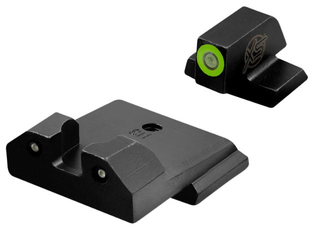 Picture of XS Sights SWR033S6G R3D Night Sights- Smith & Wesson  Black | Green Tritium Green  Outline Front Sight Green Tritium  Rear Sight