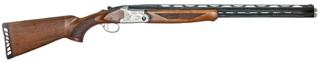 Picture of ATI ATIG12CRS30 Crusader Sport 12 Gauge 3" 2rd 30" Blued O/U Barrel, Silver Engraved Metal Finish, Oiled Turkish Walnut Stock, Extractor