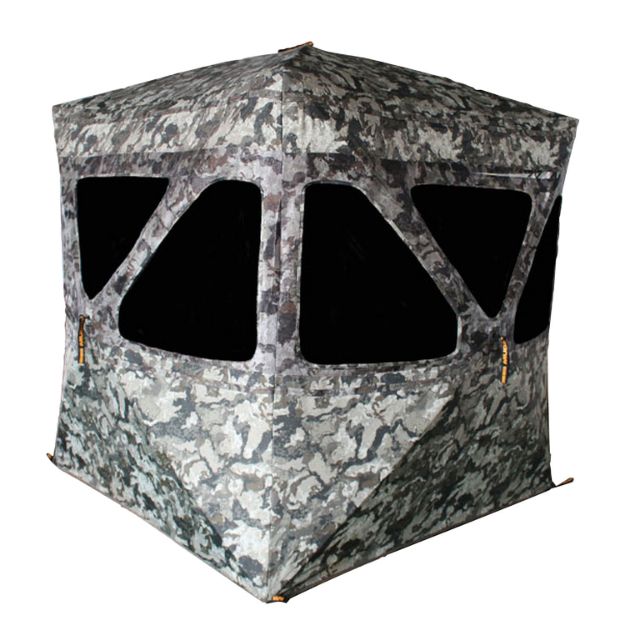 Picture of Muddy MUDINFBLND3 Ground Blind Infinity 3-Person Veil Camo 600D Polyester