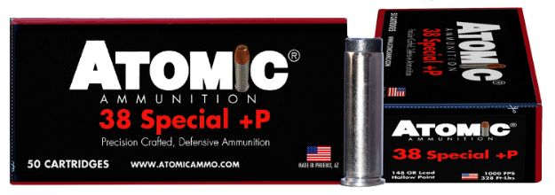 Picture of Atomic Ammunition 419 Pistol Precision Craft 38Special +P 148gr Lead Hollow Point 50 Per Box/10 Case