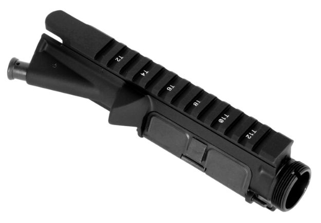 Picture of LBE Unlimited ARUPPER Upper Receiver  5.56x45mm NATO 7075-T6 Aluminum Black Receiver for AR-15 Includes Forward Assist