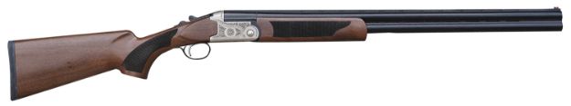 Picture of Pointer KAR2026Y Acrius  Youth 20 Gauge Break Open 3" 2rd 26" Black Chrome Lined Vent Rib O/U Barrel, Engraved Nickel Steel Receiver, Turkish Walnut Stock, Right Hand Includes 5 Chokes