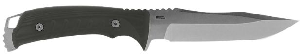 Picture of S.O.G SOG-UF1001-B Pillar  5" Fixed Clip Point Plain Stonewashed S35VN SS Blade Black Canvas Micarta Handle Includes Sheath