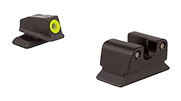 Picture of Trijicon 600625 HD Night Sights  Green/Tritium Yellow Outline Front Sight-Green Tritium Black Outline Rear Sight Beretta PX4