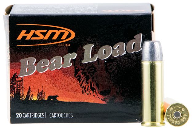 Picture of HSM 454C4N Bear Load  454 Casull 325 gr Wide Flat Nose 50 Per Box/ 10 Case