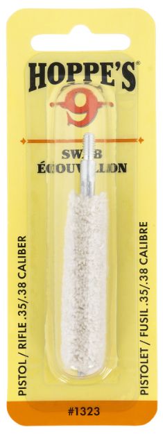 Picture of Hoppe's 1323 Cleaning Swab 35/38 Cal 10 Pack