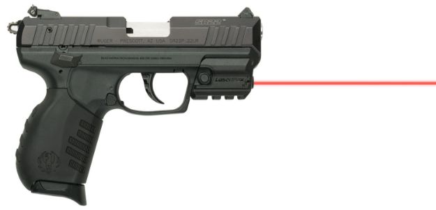 Picture of LaserMax LMSRMSR Red Rail Mounted Laser  Ruger SR22/SR9/SR40 Black