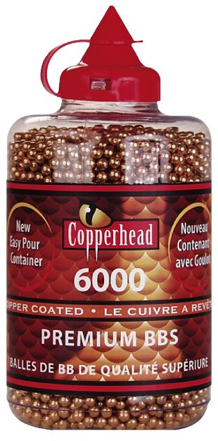 Picture of Crosman 0767 Copperhead  177 Copper-Coated Steel 6000/Bottle