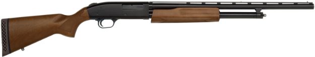 Picture of Mossberg 54132 500 Bantam Youth 20 Gauge Pump 3" 5+1 22" Blued Vent Rib Barrel, Blued Steel Receiver, Hardwood Stock, Accu-Set Chokes, Right Hand